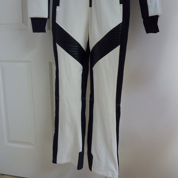 Mackage Elle Snow Fill Jumpsuit in Off White/Black - Picture 9 of 16